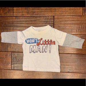 “Mom’s Little Man” Graphic Tee 9mo